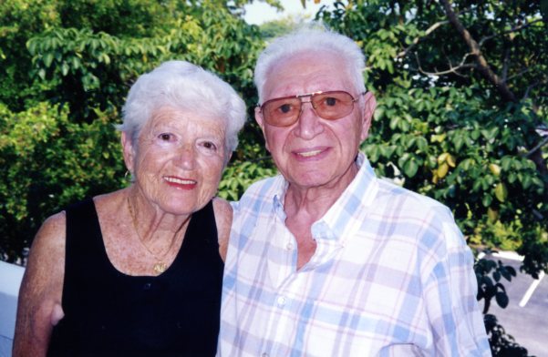 2000: Julia and Nathan Rivman in Florida